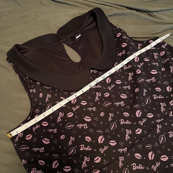 Torrid Size 3 Barbie Kisses Knee Length Dress - Picture 7 of 8